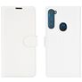 Mobigear Classic Motorola One Fusion Plus Funda tipo libro Cartera - Blanco