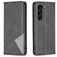 Mobigear Rhombus Slim Samsung Galaxy S25 Plus Wallet case - Black