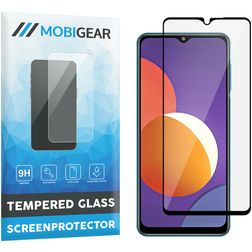 Mobigear Premium Samsung Galaxy M12 Vidro temperado Película de ecrã - Compatível com capas - Preto