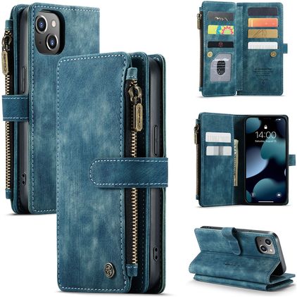 CaseMe C30 iPhone 13 Wallet case - Blue