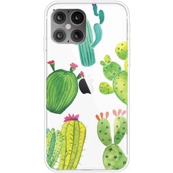 Mobigear Design iPhone 12 Pro Max Flexibel TPU Skal - Cactus