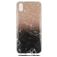 Mobigear Marble Huawei Y5 (2019) Elastyczne TPU Etui plecki - Czarny / Różowe złoto