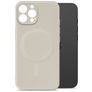 My Style Protective Flex iPhone 16 Pro Max MagSafe Flexibilní TPU Zadní kryt - Antique White