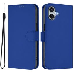 Mobigear Urban Wallet iPhone 16 Plus Plånboksfodral med sedelfack - Mörkblå