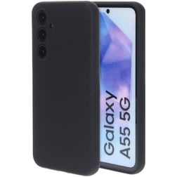 Mobiparts Samsung Galaxy A55 Silicone Back cover - Black
