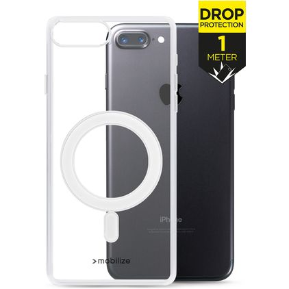 Mobilize Naked Protection Trasparente iPhone 8 Plus MagSafe Hardcase Back cover Antiurto - Trasparente
