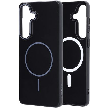 Mobiparts Slim Line Samsung Galaxy S26 Plus MagSafe Fodral Hårdplast Skal - Onyx Black
