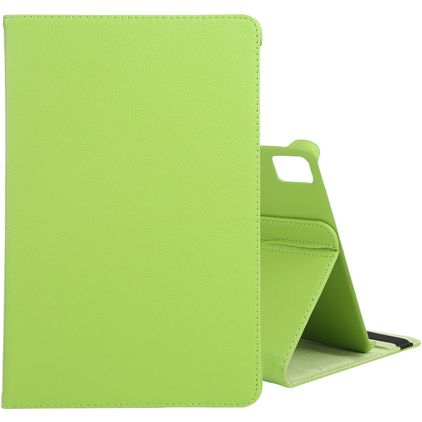 Mobigear DuoStand iPad Air 13 polegadas (2024) Capa livro rotativa - Verde