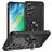 Mobigear Armor ring Samsung Galaxy S24 FE Funda Plástico rígido Carcasa Antigolpes con anillo - Negro