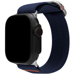 Mobilize Elastic Nylon Apple Watch Urrem Elastisk rem - 42/41/40/38 mm - Blå