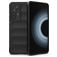 Mobigear Bumpy Xiaomi 12T TPU flexível Capa traseira - Preto