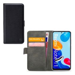Mobilize Classic Gelly Wallet Xiaomi Redmi Note 10 4G Etui z klapką typu portfel - Czarny
