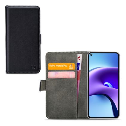 Mobilize Classic Gelly Wallet Xiaomi Redmi Note 9T Lompakkokotelo + Setelitasku - Musta