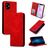 Mobigear Retro Slim iPhone 11 Plånboksfodral - Röd
