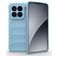 Mobigear Bumpy Xiaomi 15 Fleksibel TPU Bagsidecover - Blå