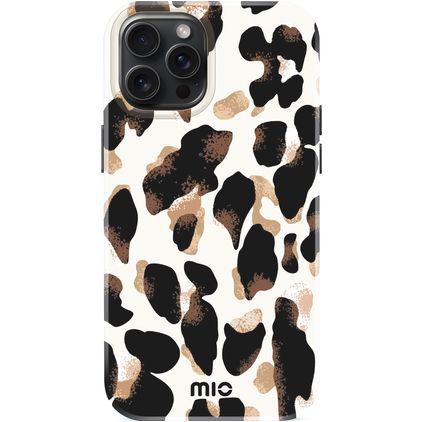 MIO iPhone 15 Pro Max MagSafe Hard Case Back cover - Leopard