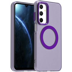 Mobigear Shockproof Samsung Galaxy A16 MagSafe Hard Case Back cover - Purple