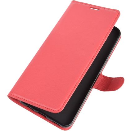 Mobigear Classic LG K51s Wallet case - Red