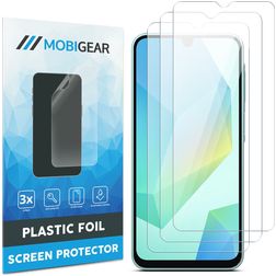 Mobigear Samsung Galaxy A18 Screen Protector Film - Case Friendly (3-Pack)