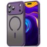 Mobigear Shockproof iPhone 18 Pro Max MagSafe Plástico rígido Capa traseira - Roxo