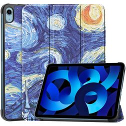 Mobigear Tri-Fold iPad 10 (2022) Knížkové pouzdro - Starry Sky