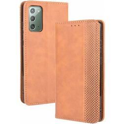 Mobigear Sensation Samsung Galaxy S20 FE Funda tipo libro Cartera - Coñac