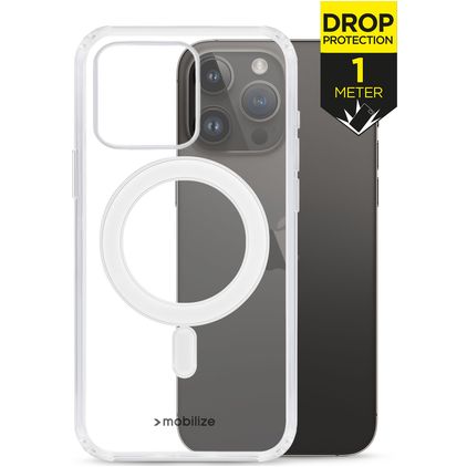 Mobilize Naked Protection Clear iPhone 14 Pro MagSafe Hard Case Back cover Shockproof - Clear