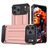 Mobigear Outdoor iPhone 17 Pro Max Kova Suojakuori Iskunkestävä - Ruusukulta