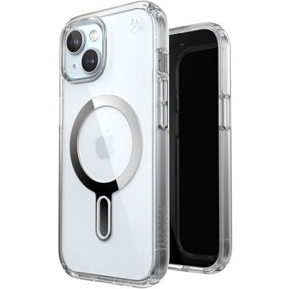 Speck Presidio Clear Transparente iPhone 15 MagSafe Funda Plástico rígido Carcasa - ClickLock