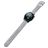 Mobigear Bumpy Silicone Smartwatch Strap Buckle closure - 20 mm - Grey