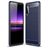Mobigear Brushed Slim Sony Xperia 10 II TPU flexível Capa traseira - Azul