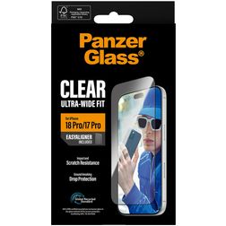 PanzerGlass Ultra Wide Fit iPhone 18 Pro Glas Skærmbeskytter - Case Friendly + Monteringsramme
