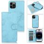 Mobigear Wallet iPhone 15 Pro Max Funda tipo libro 2 en 1 con carcasa extraíble Cartera - Azul