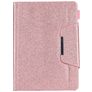 Mobigear Luxury iPad 7 (2019) Capa livro + Suporte para caneta stylus - Rosa