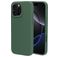 Mobiparts iPhone 16 Pro Max Silikoni Suojakuori - Forest Green