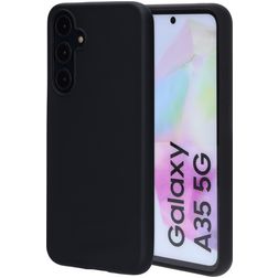 Mobiparts Samsung Galaxy A35 Silicone Back cover - Nero