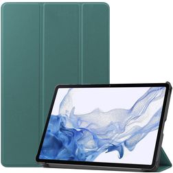 Mobigear Tri-Fold Samsung Galaxy Tab S9 Plånboksfodral - Grön