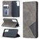 Mobigear Rhombus Slim Samsung Galaxy S21 Wallet case - Grey
