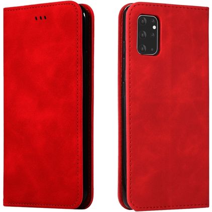 Mobigear Retro Slim Samsung Galaxy S20 Plus Wallet case - Red