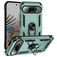 Mobigear Armor Ring Google Pixel 9 Pro XL Hårdt Bagsidecover Stødsikkert med ringholder - Grøn