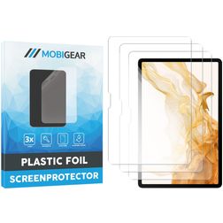 Mobigear Samsung Galaxy Tab S8 Näytönsuoja Kalvo - Suojakuoren kanssa yhteensopiva (3 kpl)
