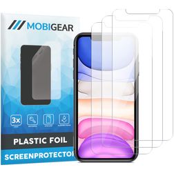 Mobigear iPhone 11 Pro Ochrona ekranu Folia - Kompatybilna z etui (3 szt.)