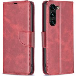 Mobigear Excellent Samsung Galaxy S24 Plus Cover a libro portafoglio - Rosso