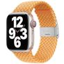 Mobigear Braided Nylon Apple Watch Strap Clamp closure - 49/46/45/44 mm - Yellow