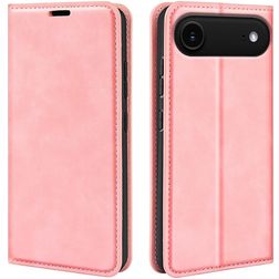 Mobigear Retro Slim iPhone Air Plånboksfodral med sedelfack - Rosa