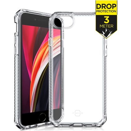 ITSKINS SpectrumClear Transparente iPhone 8 TPU flexível Capa traseira Antichoque - Transparente