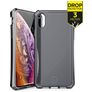 ITSKINS SpectrumClear iPhone X Elastyczne TPU Etui plecki Wstrząsoodporne - Czarny