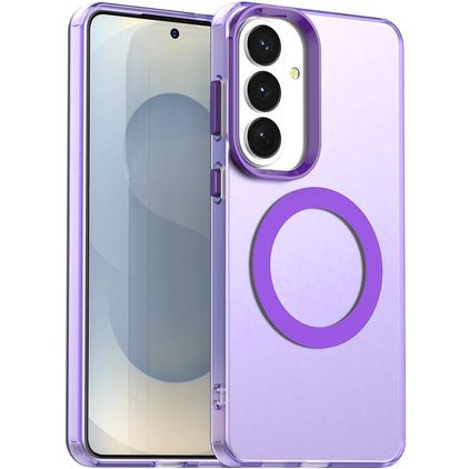 Mobigear Shockproof Samsung Galaxy S26 MagSafe Hardcase Back cover - Viola