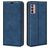 Mobigear Retro Slim Motorola Moto G42 Knížkové pouzdro Peněženka - Tmavě modrá
