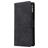 Mobigear Zipper Samsung Galaxy S10 Lite Plånboksfodral med sedelfack - Svart